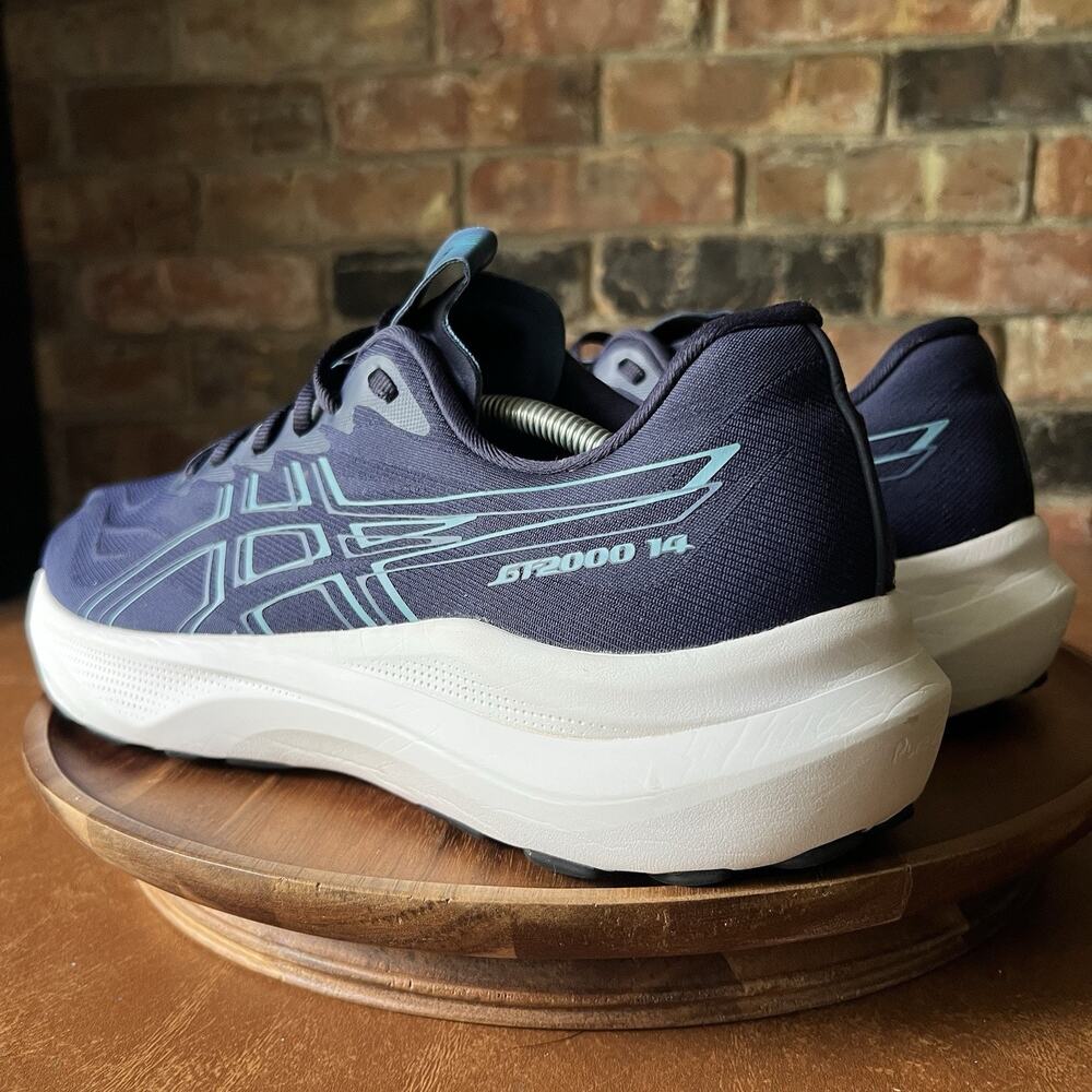 Asics GT-2000 14 Mens 12.5 Blue FF Blast Max Cushioned Running Shoes Sneakers - Picture 12 of 16